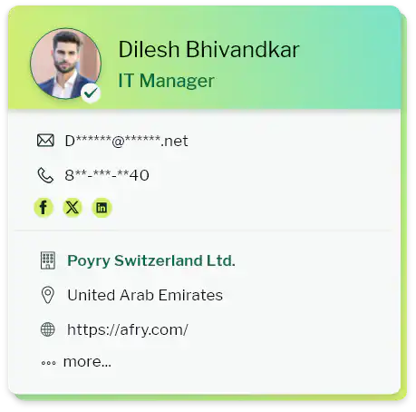 UAE Email Marketing List