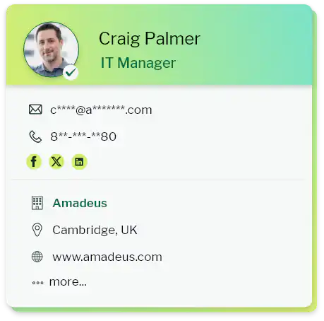 UK Corporate Contact Database