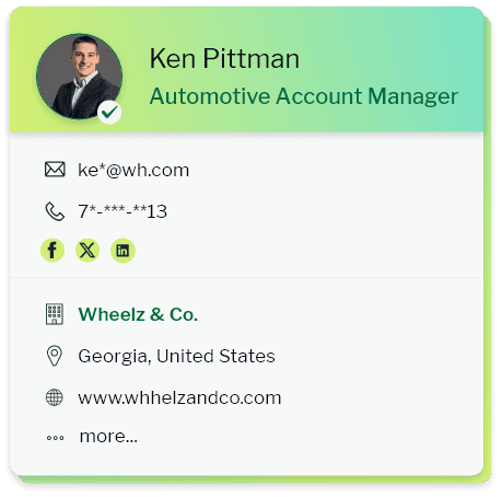 Automotive Industry Email Lists