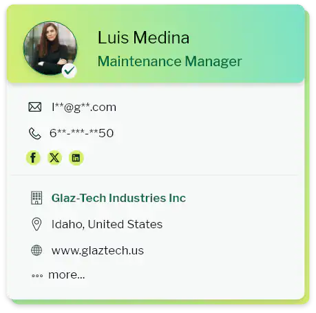 Manufacturing Industry Email Database