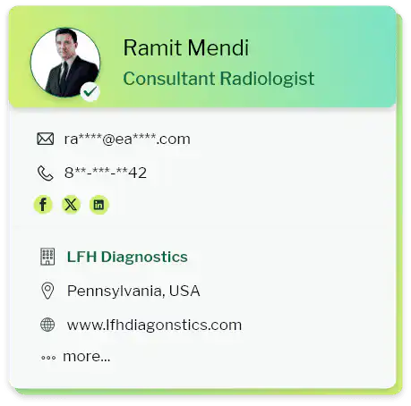 Radiologist Email Database