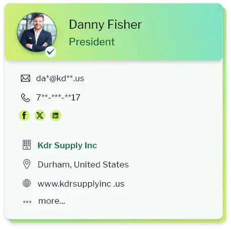 oil and gas industry mailing list