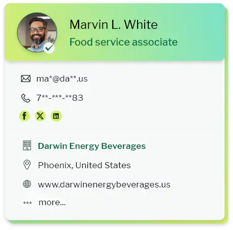 Food and Beverage Industry Mailing Addresses