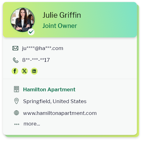 Home Owners Email Addresses