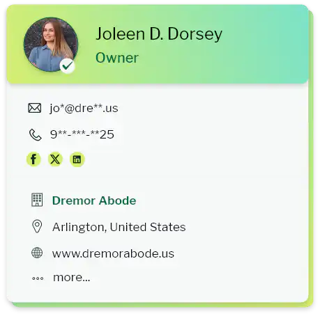 Home Owners Email Data