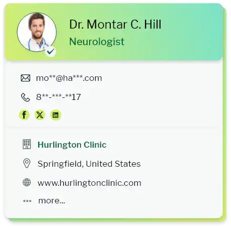 Doctors Email Addresses