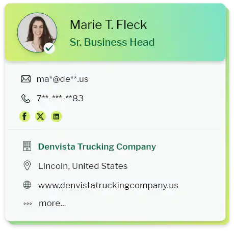 Trucking Company Email Lists