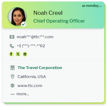 Monday.com Sample 2