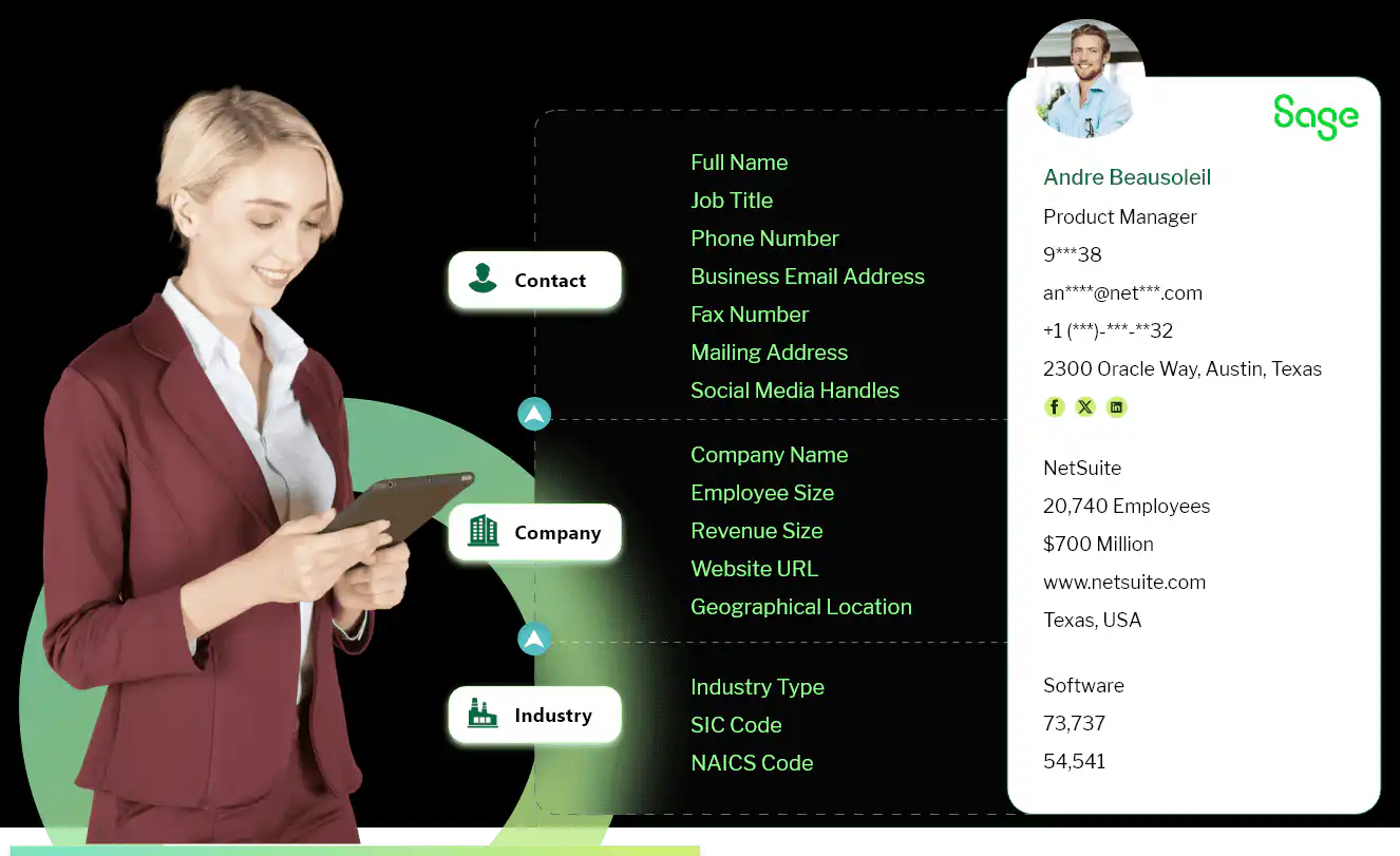 Sage Intacct Data Cards