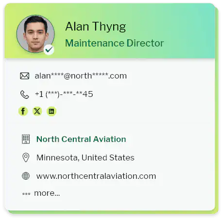 Aerospace companies list sample 1