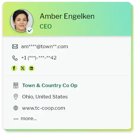 Sample data of Agriculture Business Mailing List