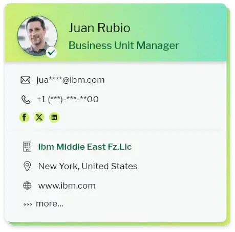 Telecom decision makers mailing list sample 1