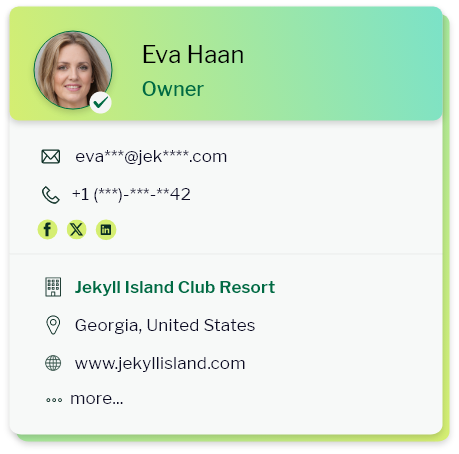 Tourism Industry email list sample 2