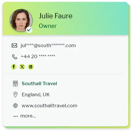 Transportation mailing list sample 1