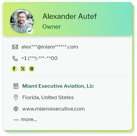 aerospace industry email list sample 3