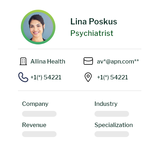 Psychiatrist Email List