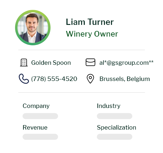 Wine Industry Email List - Group