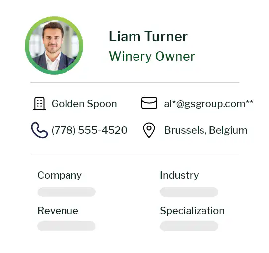 Wine Industry Email List - Group